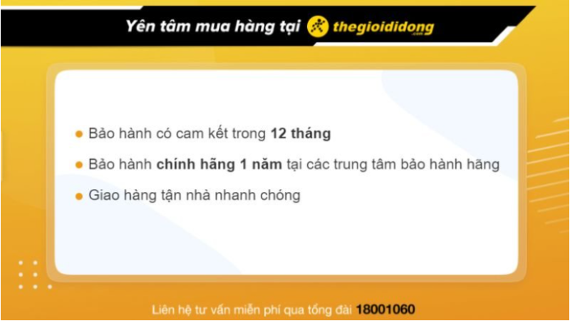 Chính sách bảo hành