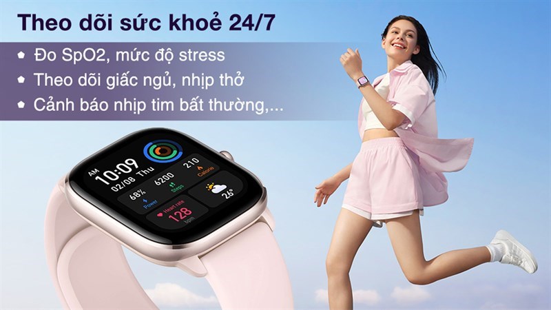 Thiết kế Amazfit GTS4 mini