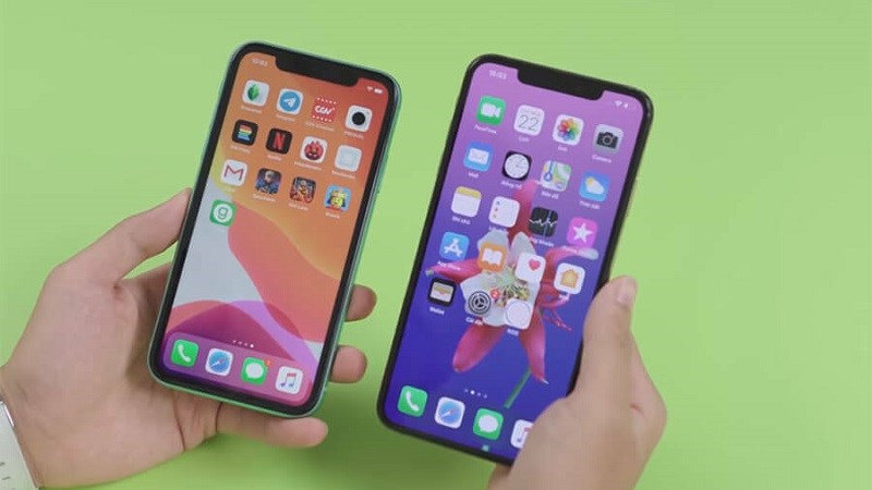 Sản phẩm iPhone Xs Max có chất lượng hiển thị tốt hơn