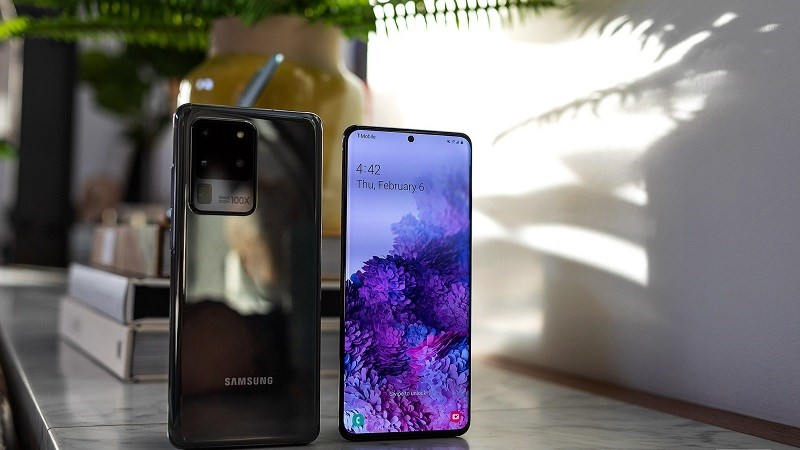 Thiết kế Samsung Galaxy S20 tràn viền đẹp mắt