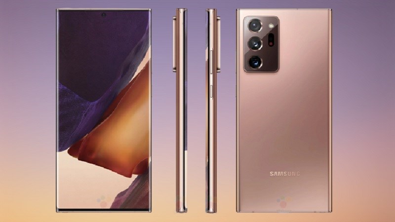Thiết kế lung linh mê hồn của Samsung Galaxy Note 20