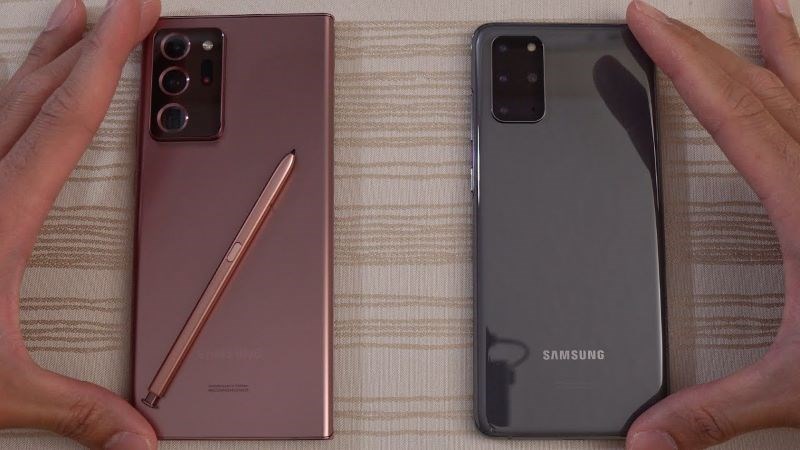 Note 20 sở hữu thêm bút S Pen cho các tác vụ ghi chú, viết lách