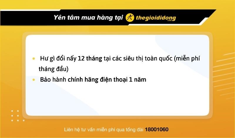 Chính sách bảo hành tại Thế Giới Di Động Chính sách bảo hành tại Thế Giới Di Động