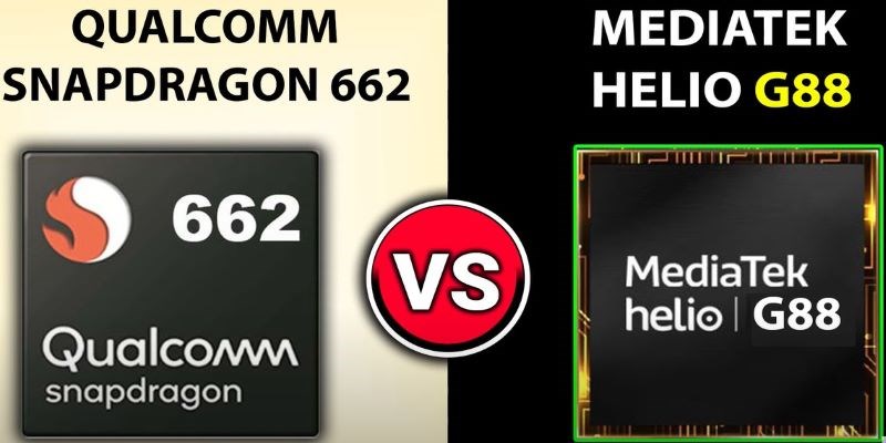 Chip Helio G88 và Snapdragon 662 Chip Helio G88 và Snapdragon 662