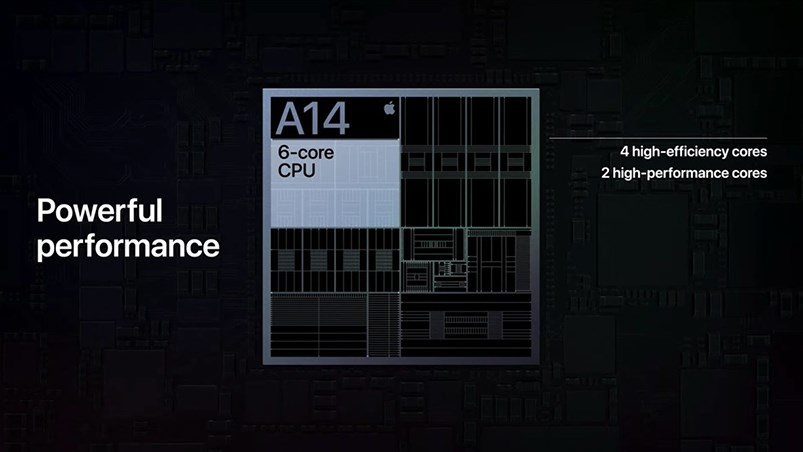 Chip A14 được chế tạo trên quy trình 5 nm đầu tiên của Apple Chip A14 được chế tạo trên quy trình 5 nm đầu tiên của Apple