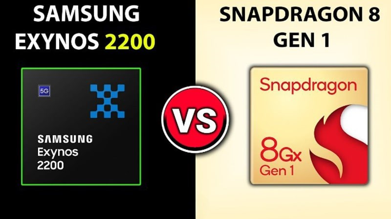 Hiệu năng chơi game của Exynos 2200 và Snapdragon 8 Gen 1 