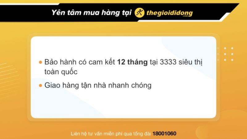 Chính sách bảo hành