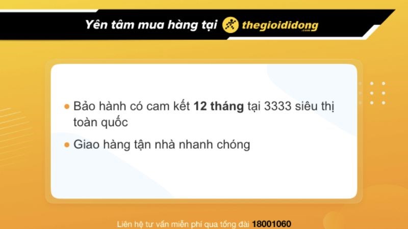 Chính sách bảo hành Chính sách bảo hành