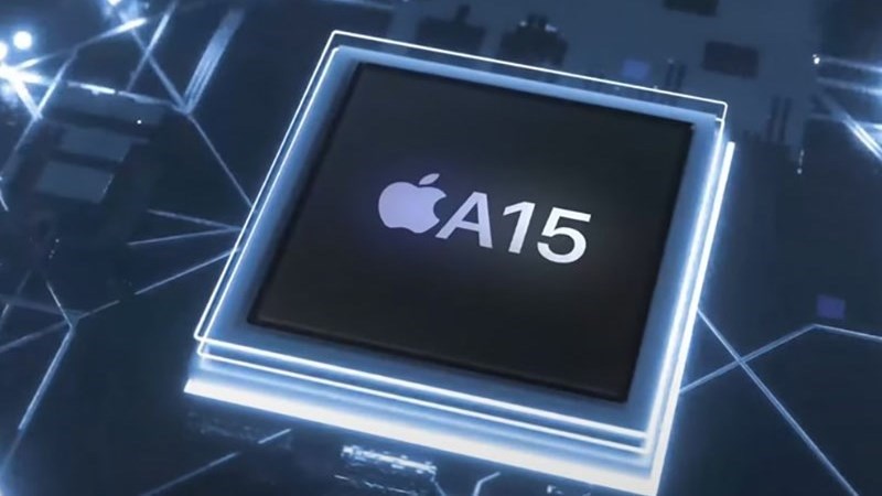 Chip Apple A15 cho hiệu năng mạnh mẽ, tiết kiệm pin