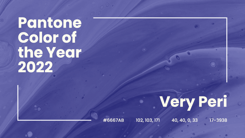 Pantone chọn màu tím dừa cạn là màu HOT nhất năm nay
