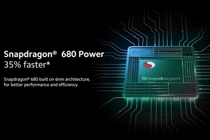 Nhờ tiến trình 6 nm, Snapdragon 680 có thể tiết kiệm pin hiệu quả 