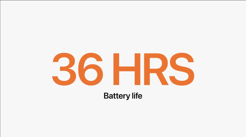 Thời lượng pin lên đến 2.5 ngày vượt trội của Apple Watch Ultra Thời lượng pin lên đến 2.5 ngày vượt trội của Apple Watch Ultra
