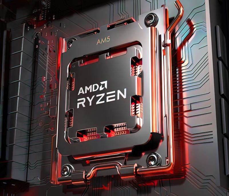 Chip Ryzen 5 5600U sử dụng kiến trúc Zen 2 trên tiến trình 7nm Chip Ryzen 5 5600U sử dụng kiến trúc Zen 3 trên tiến trình 7nm