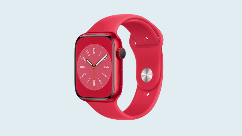 Apple Watch S8 GPS 45mm viền nhôm dây silicone