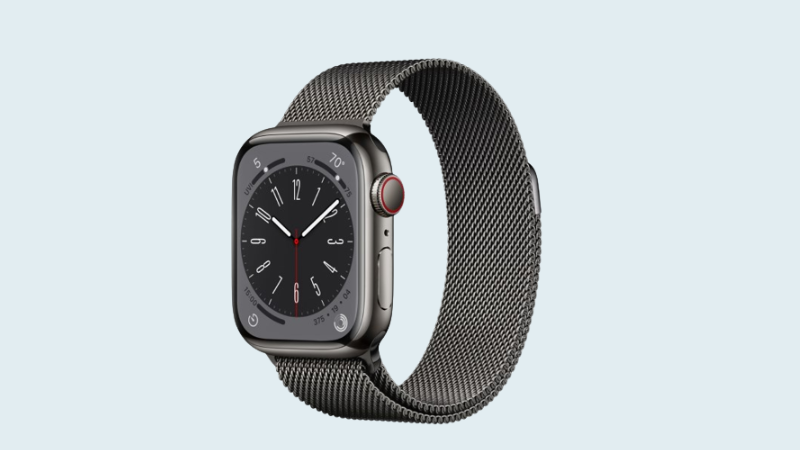 Apple Watch S8 LTE 41mm viền thép dây thép