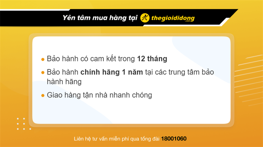 Chính sách bảo hành