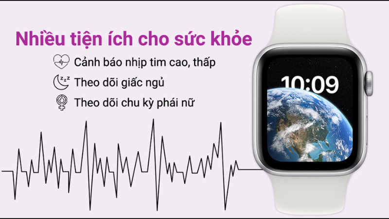 Apple Watch được trang bị rất nhiều tính năng sức khỏe