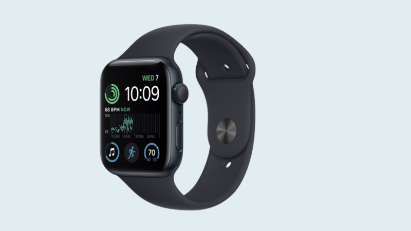 Apple Watch SE 2022 44mm viền nhôm dây silicone