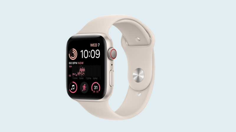  Apple Watch SE 2022 LTE 44mm viền nhôm dây silicone