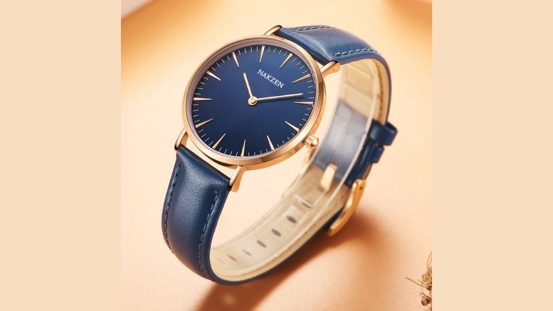 Đồng hồ Nakzen xanh dương nữ tính