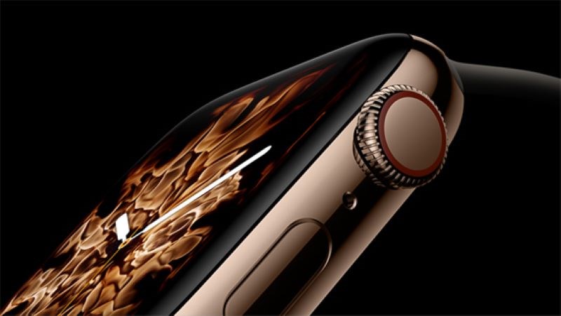 Màn hình sắc nét thẩm mỹ của Apple Watch S4