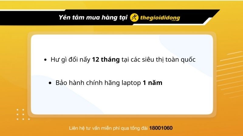 Chính sách bảo hành tại Thế Giới Di Động