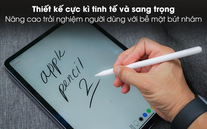 Thiết kế Apple Pencil 2 tinh tế, sang trọng