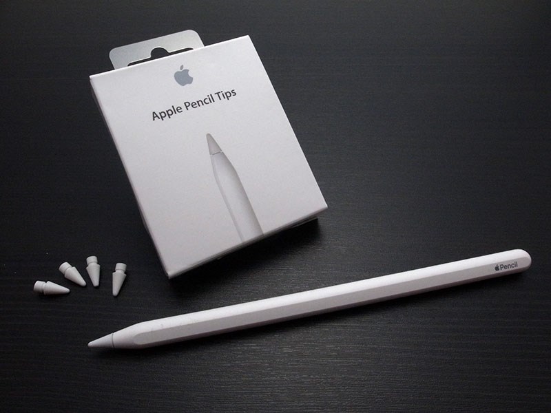 Apple Pencil 2 hỗ trợ thêm 2 bộ cảm biến độ nghiêng giúp tạo hiệu ứng