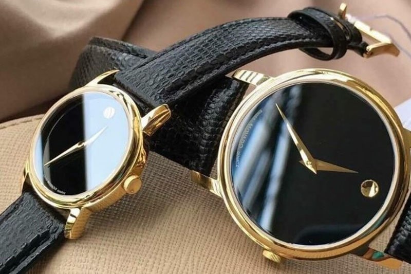 Đồng hồ Movado được làm từ những chất liệu có độ cứng cao