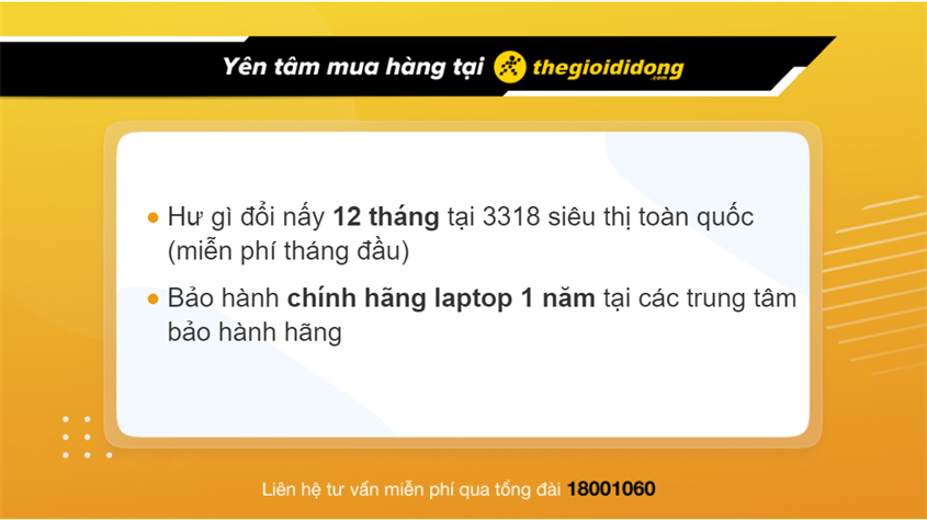 Chính sách bảo hành tại Thế Giới Di Động