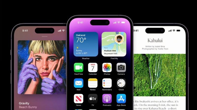 iPhone 14 Pro Max có Face ID ẩn dưới màn hình iPhone 14 Pro Max có Face ID ẩn dưới màn hình