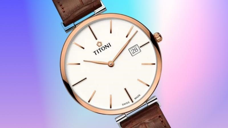 Đồng hồ có thiết kế siêu mỏng, mang phong cách vintage Đồng hồ có thiết kế siêu mỏng, mang phong cách vintage