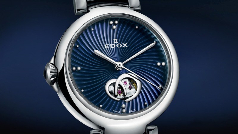 Thiết kế đồng hồ Edox vô cùng sang trọng