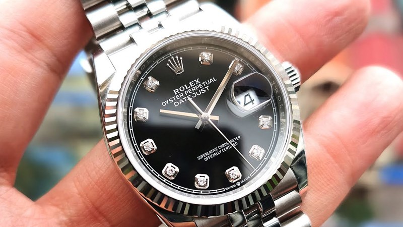 Chỉnh giờ đồng hồ Rolex Datejust