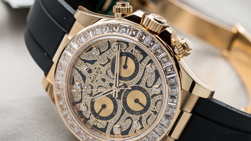 Chỉnh giờ đồng hồ Rolex Daytona