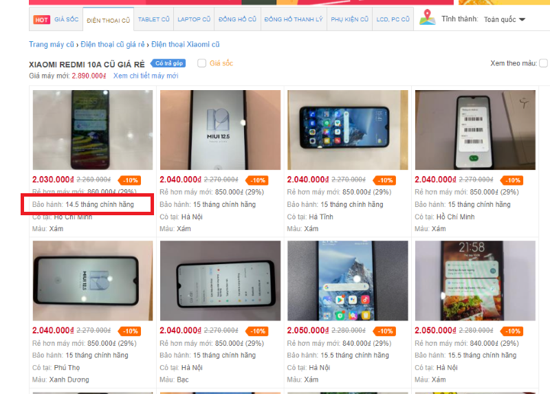Chính sách bảo hành Chính sách bảo hành