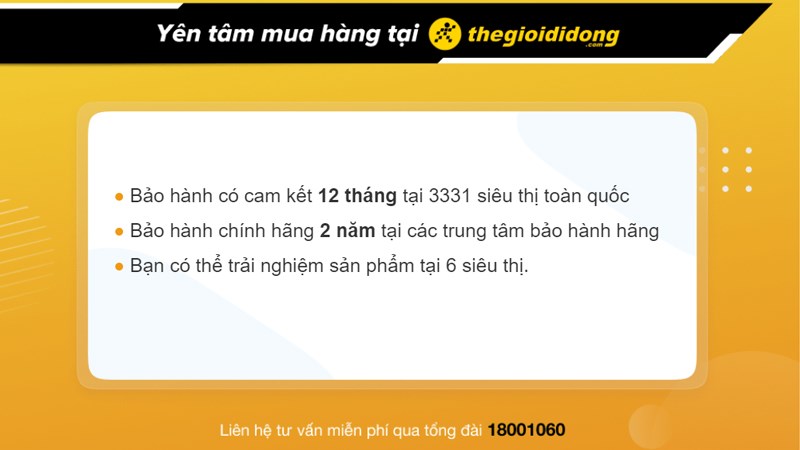 Chính sách bảo hành phụ kiện tại Thế Giới Di Động Chính sách bảo hành phụ kiện tại Thế Giới Di Động