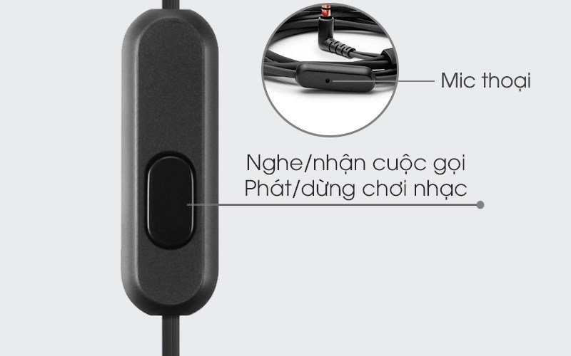 Tai nghe Sony với nhiều phím điều khiển Tai nghe Sony với nhiều phím điều khiển