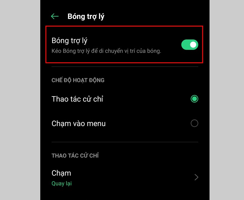 Bóng trợ lý tiện dụng Bóng trợ lý tiện dụng