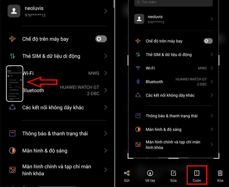 Tính năng mở rộng Tính năng mở rộng