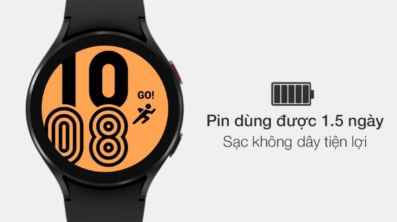 Thời lượng pin sử dụng được liên tục 1.5 ngày Thời lượng pin sử dụng được liên tục 1.5 ngày