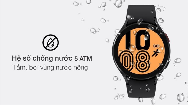 Chỉ số chống nước 5 ATM giúp bạn thoải mái rửa tay, đi tắm khi đeo đồng hồ Chỉ số chống nước 5 ATM giúp bạn thoải mái rửa tay, đi tắm khi đeo đồng hồ