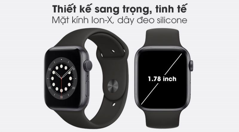 Thiết kế Apple Watch Series 6 tinh tế sang trọng Thiết kế Apple Watch Series 6 tinh tế sang trọng