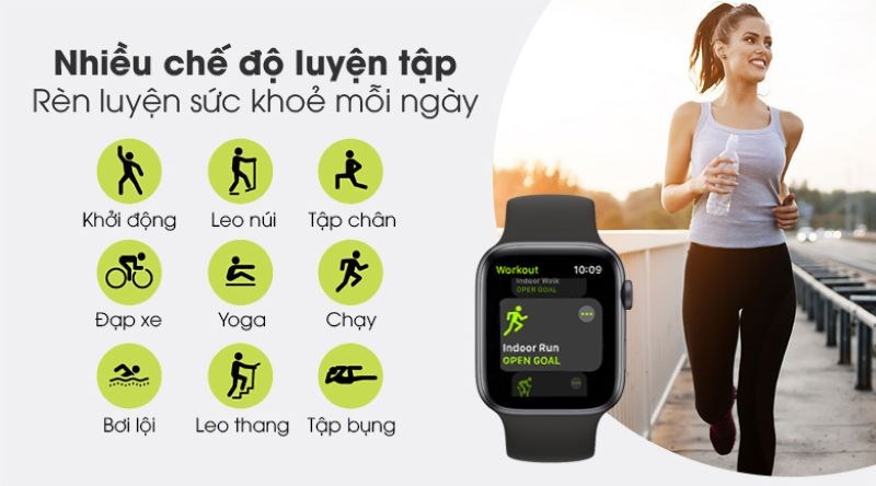 Apple Watch S6 bao gồm nhiều chế độ luyện tập thể dục thể thao Apple Watch S6 bao gồm nhiều chế độ luyện tập thể dục thể thao