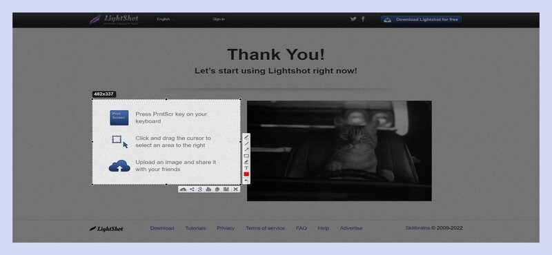 Chụp màn hình bằng LightShot Chụp màn hình bằng LightShot