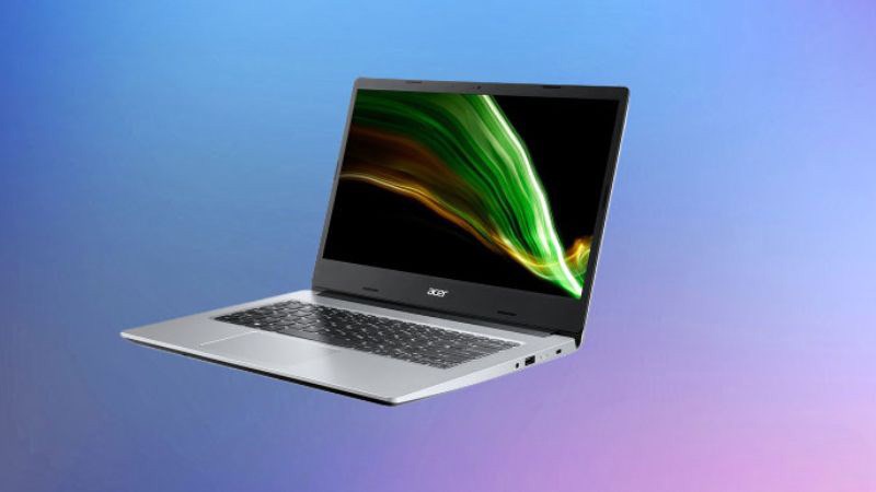 Laptop Acer Aspire 3 A314 35 P3G9 N6000 (NX.A7SSV.007) nhỏ gọn và tiện lợi