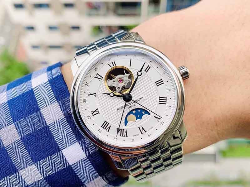 Đồng hồ FREDERIQUE CONSTANT Classics 40 mm Nam FC-335MC4P6B2 - thiết kế nam tính, tạo nên phong thái đĩnh đạc