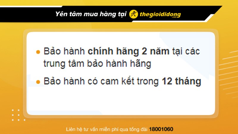 Chính sách bảo hành hấp dẫn Chính sách bảo hành hấp dẫn