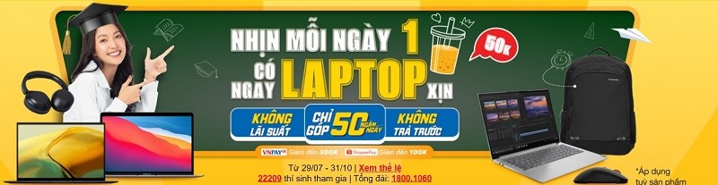 Nhịn mỗi ngày 1 ly trà sữa có ngay laptop xịn
