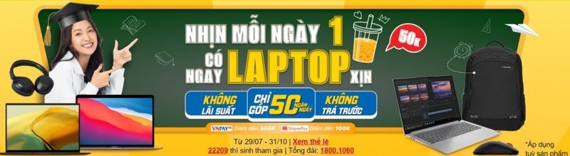 Nhịn mỗi ngày 1 ly trà sữa có ngay laptop xịn